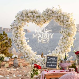 White Island Wedding Proposal Ibiza