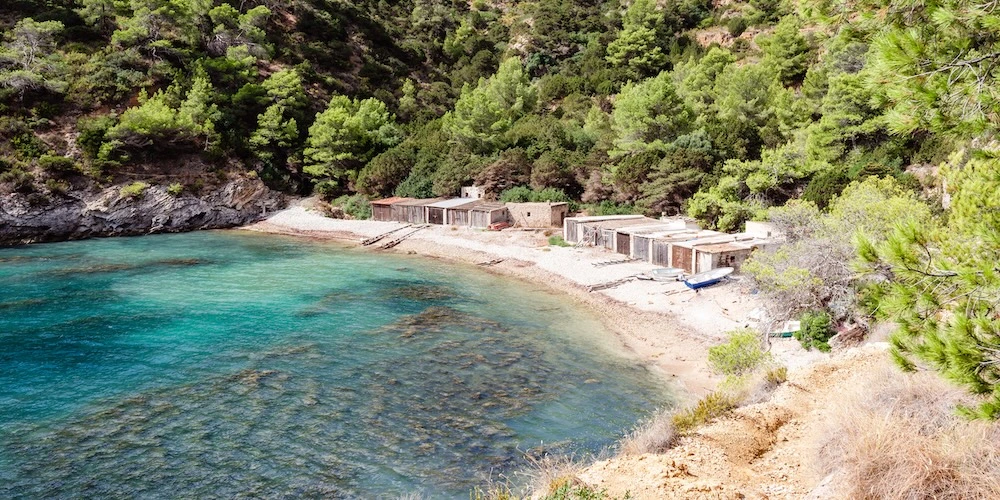 Cala Llentrisca ibiza